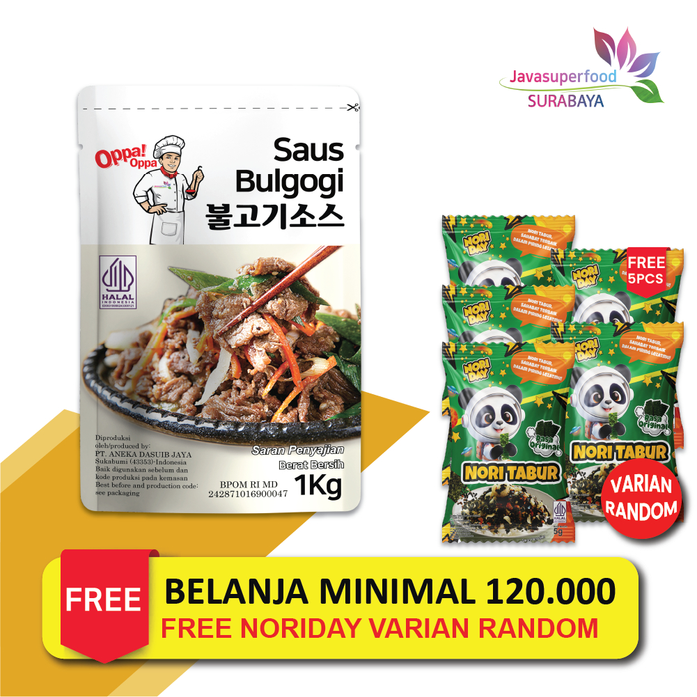 

{HALAL} Saus bulgogi korea / Saus Korea 1KG / Sauce bulgogi saus daging BBQ STEAK 1KG
