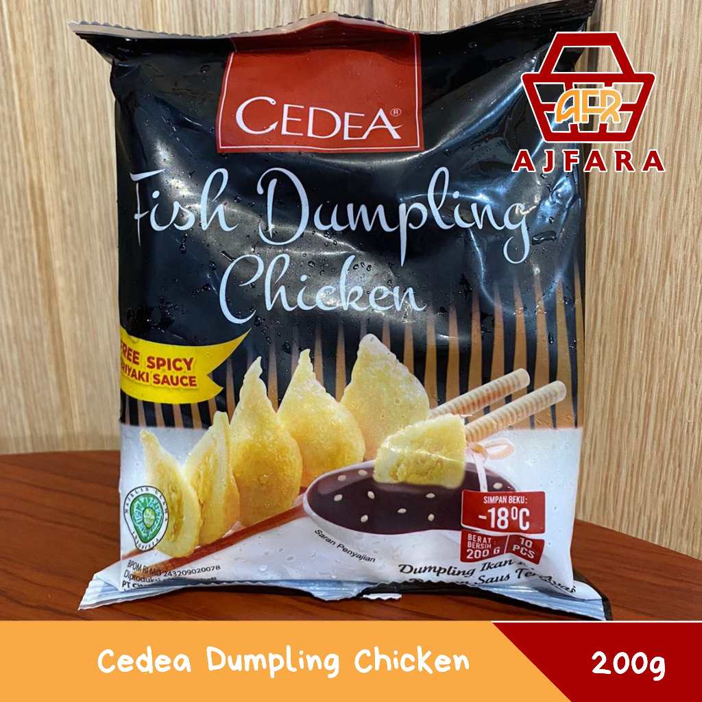 

Cedea Dumpling Cheese 200 gram/Cedea Dumpling Cheese 500 gram/Cedea Dumpling Chicken 200 gram/Cedea Dumpling Chicken 500 gram