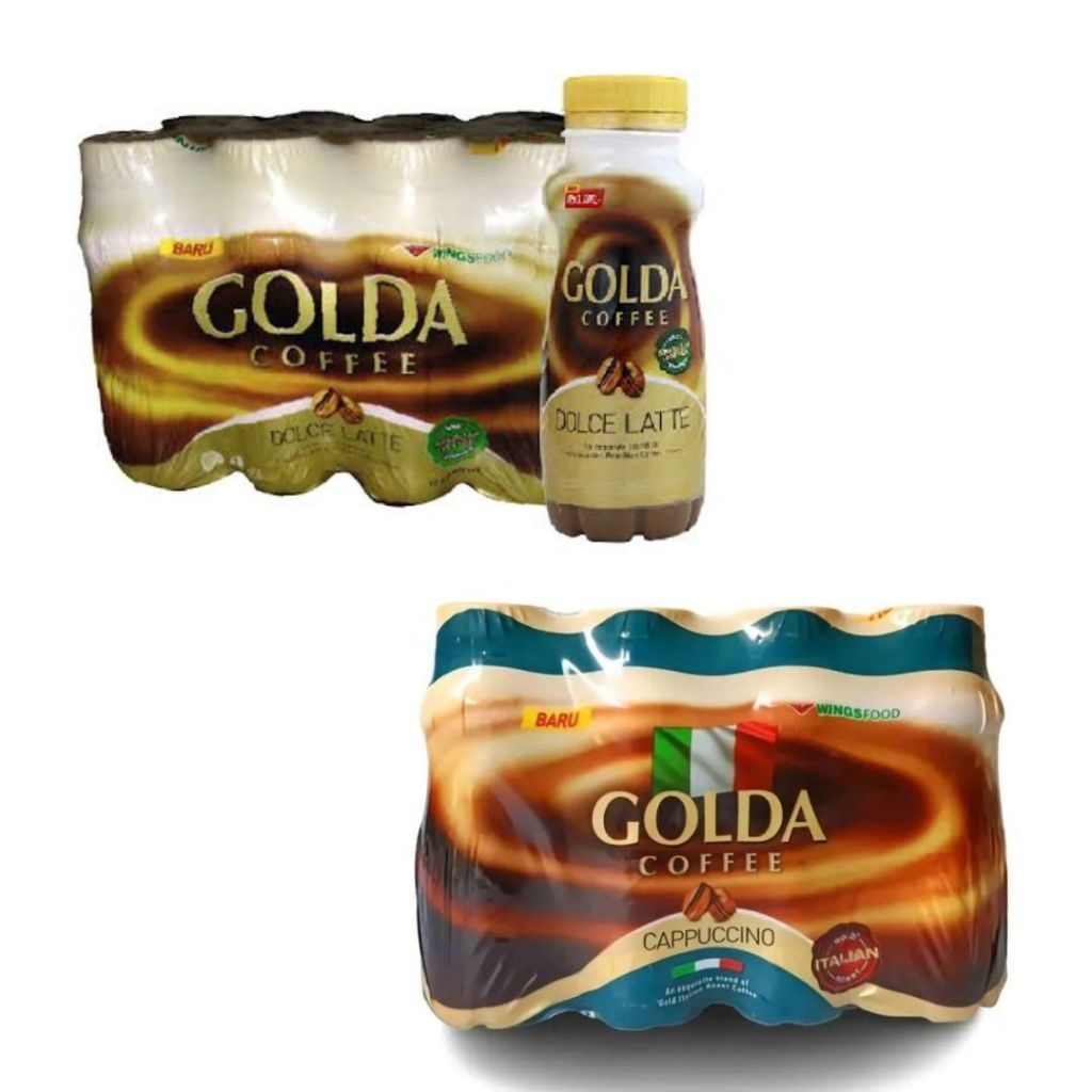 

Golda Coffee Dolce Latte / Cappucino 200 ml - Pack isi 12 botol