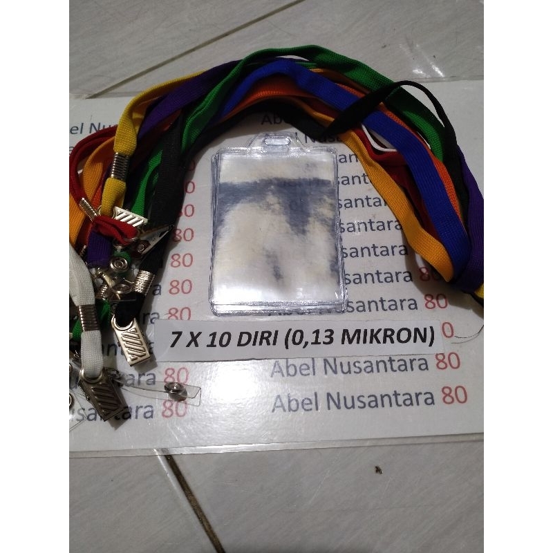 

paket Tali 1cm jepit+plastik panitia uk 7x10 Diri Tebal plastik 0, 13 mikron isi paket 10 pcs