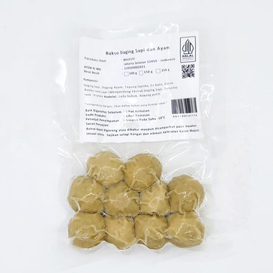 

Majesty Bakso Daging isi 10 Butir