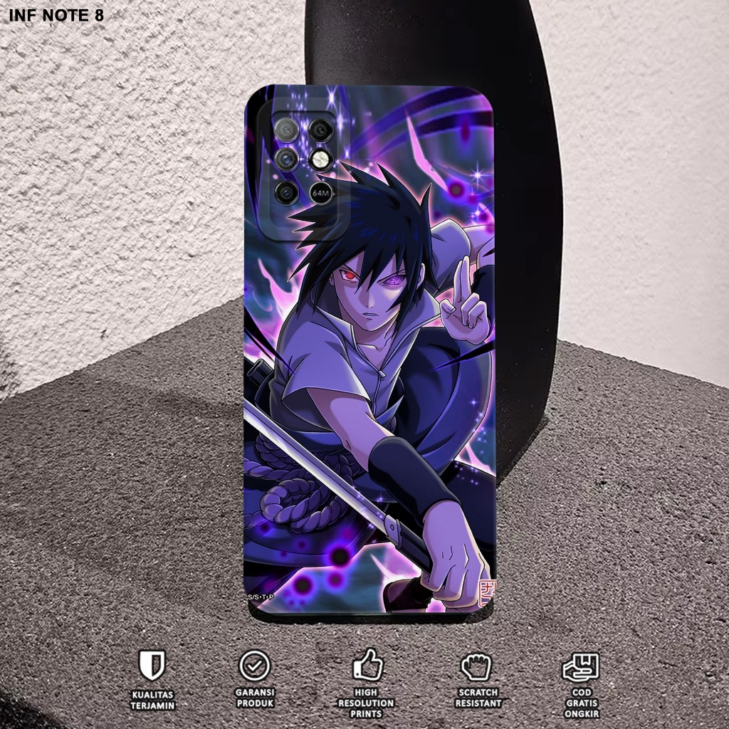 Case Infinix Note 8 - Casing Hp Infinix Note 8 Motif Naruto - Softcase Infinix Note 8 - Softcase Hp 