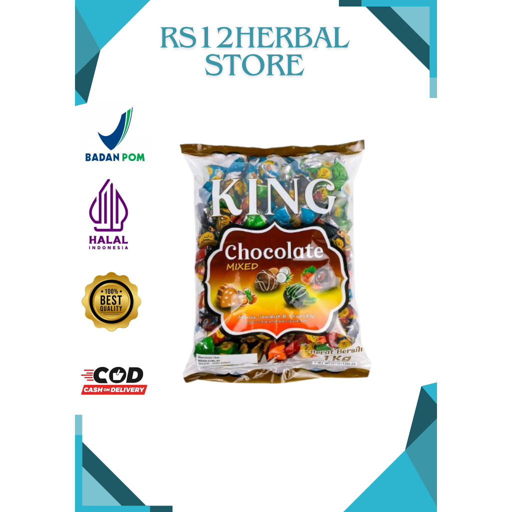 

Coklat Arab Truffle KING 1 Kg Coklat Truffle Turkey Mix Best Quality Premium