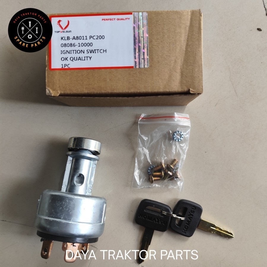 KUNCI KONTAK PC200 IGNITION SWITCH PC200 PC200-7 PC200-8 KOMATSU 08086-10000 08086-20000