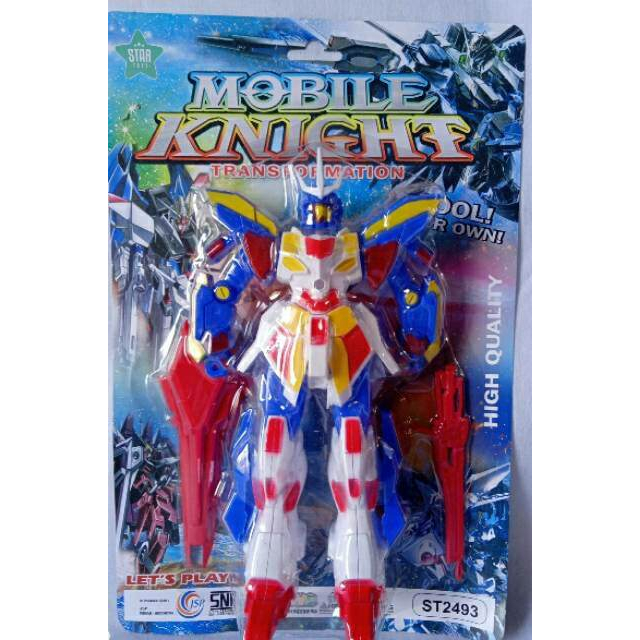 MAINAN ANAK ROBOT- ROBOTAN MOBILE KNIGHT / ROBOT BIG GUNDAM KODE JSP2493