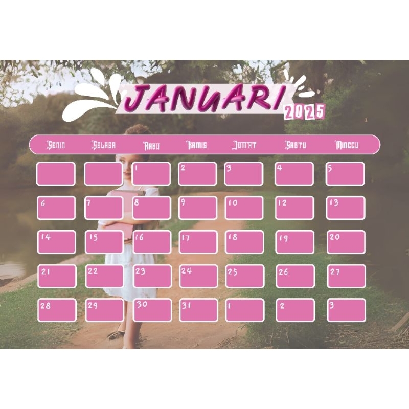 

Kalender Januari 2025