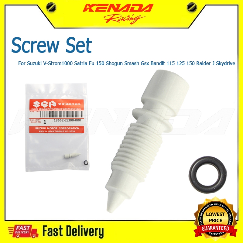 Baut Stelan udara Throttle body Langsam karburator  fi new Nex II Satria Fu 150 shogun smash gsx ban