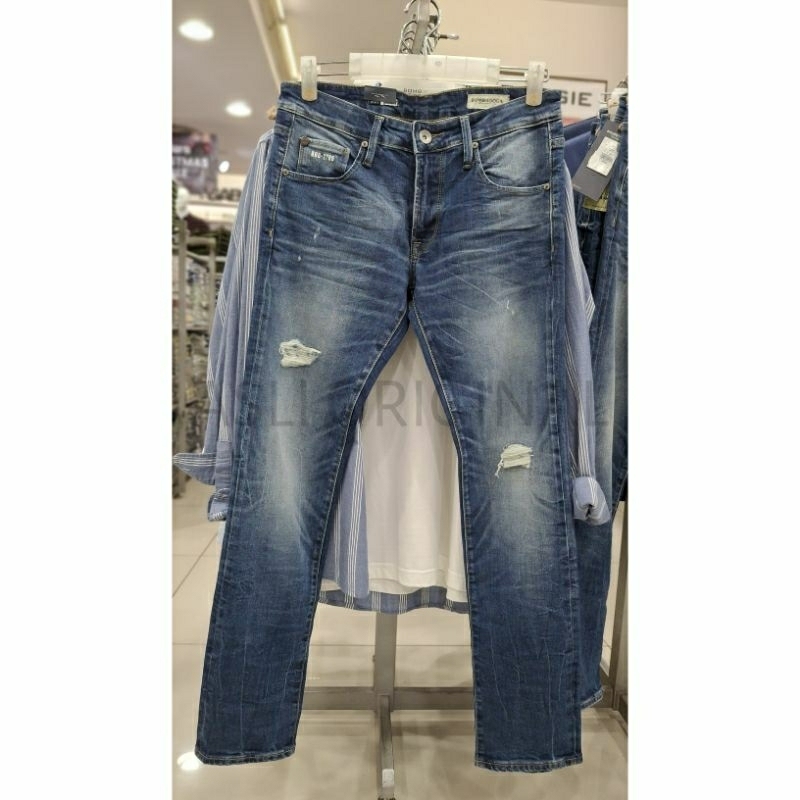 [ BOMBBOOGIE ORI ] Celana Jeans Motif Sobek-sobek Original Bombboogie Celana Skinny Original Bombboo