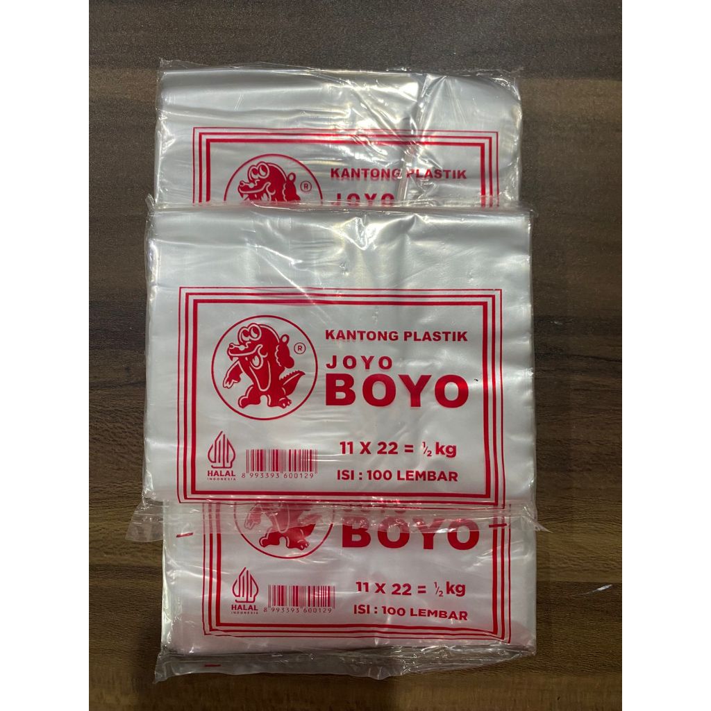 Kantong Plastik Joyo Boyo 1/2 kg