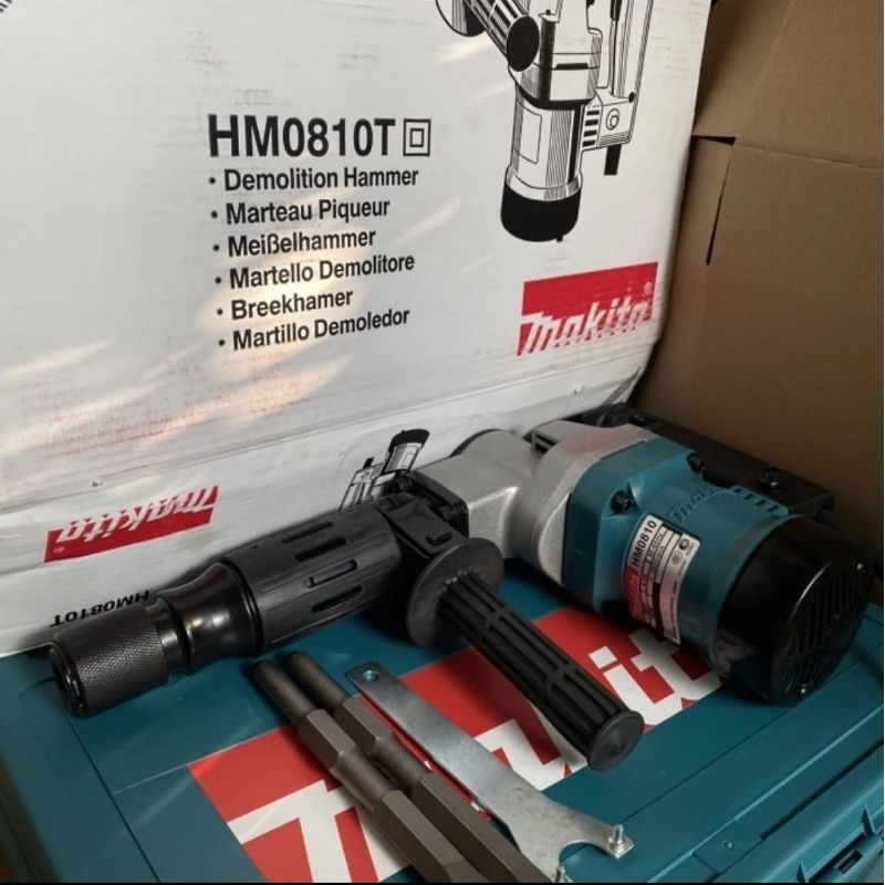 Mesin Bor Bobok Beton Tembok 0810T MAKITA Jack Hammer Makita HM0810 HM 0810 / Rotary Hammer Drill Me