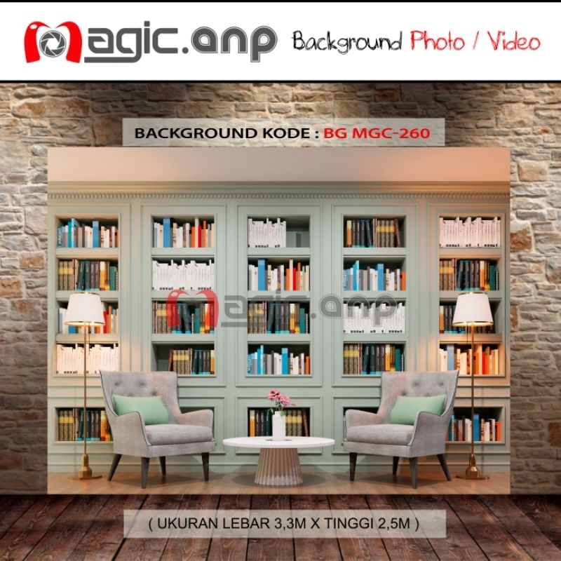 Background Wisuda BUKU BG MGC