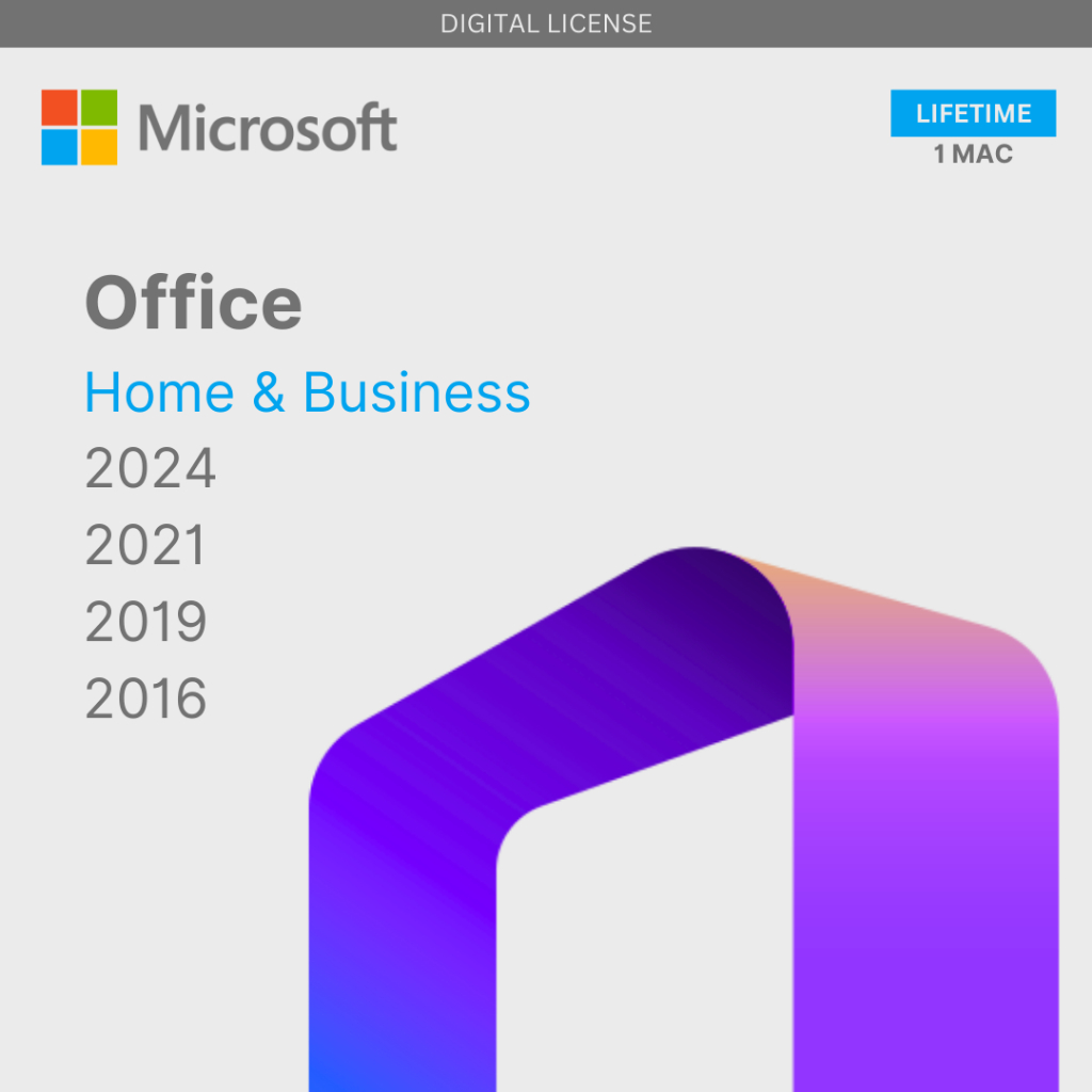 Office for MAC 2024 | 2021 | 2019 | 2016 Original License Lisensi Key