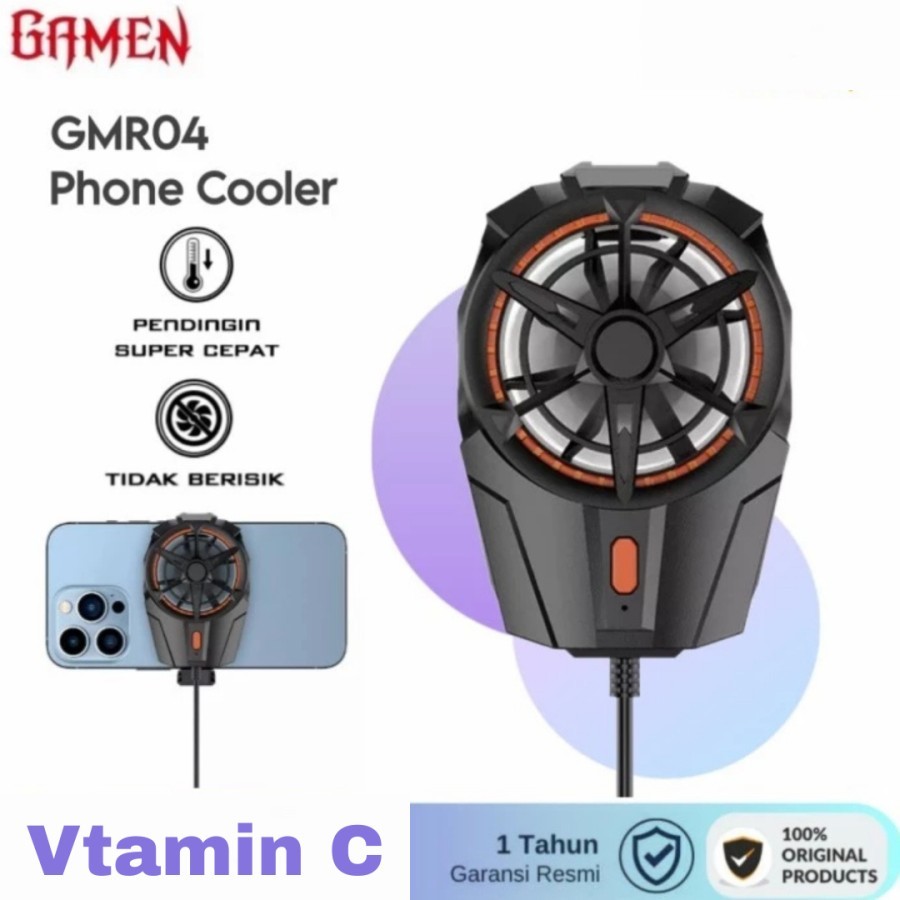 SALE ORI GAMEN GMR04 Fan Cooler Radiator Kipas Pendingin HP Gaming Cooling - 04