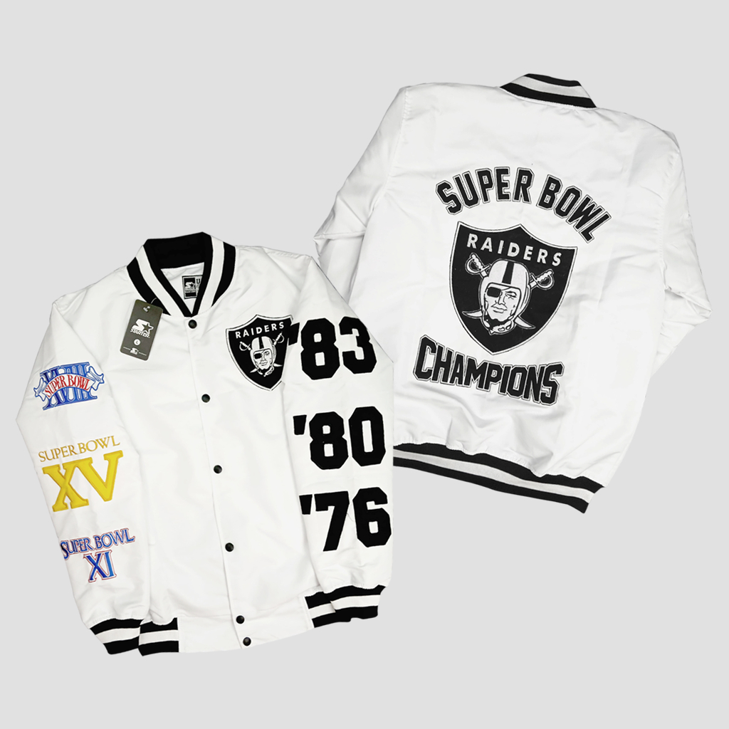 Varsity Series Jaket Raiders Sbc Casual Vintage Terbaru Keren