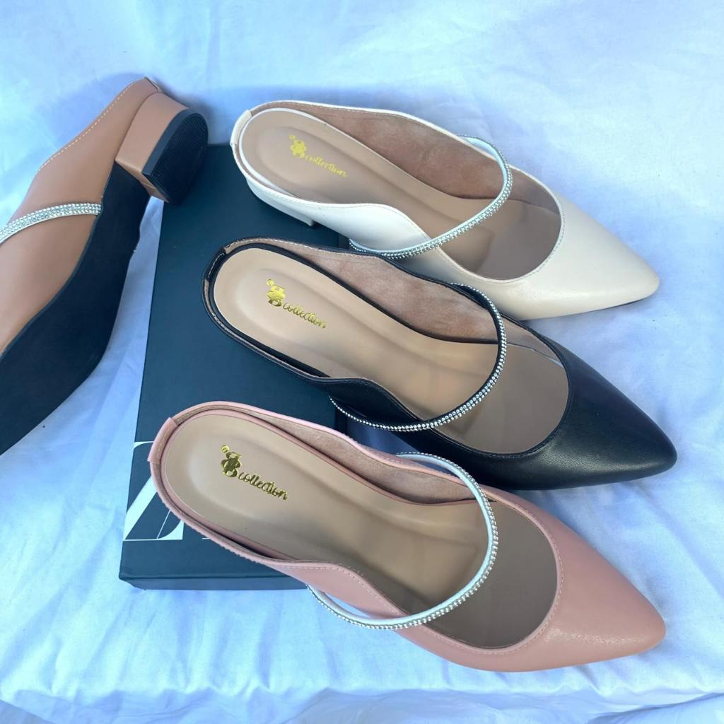 sepatu sandal wanita bapau ukuran jumbo 45-36