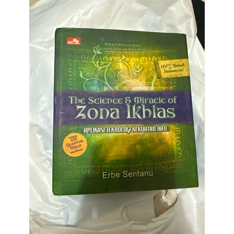 preloved buku the science & miracle of zona ikhlas by erbe sentanu