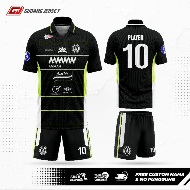 JERSEY PSS SLEMAN TERBARU BRI LIGA 1 2024 / 2025 GRATIS TAMBAH NAMA DAN NOMER PUNGGUNG