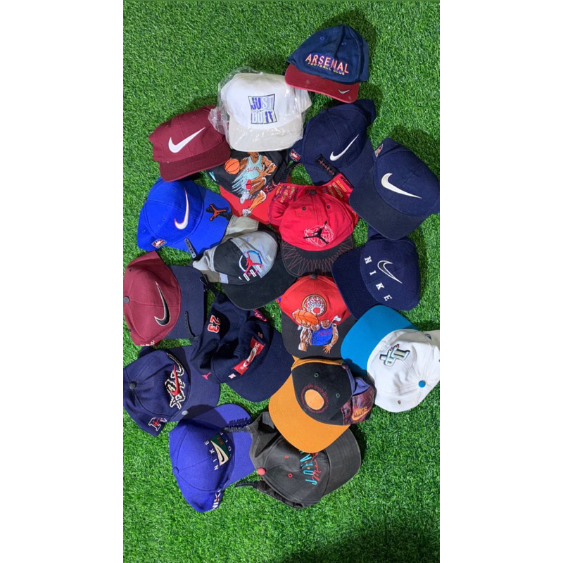 Topi nike vintage second branded