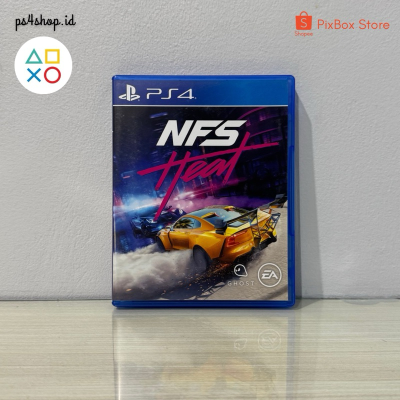 BD KASET NEED FOR SPEED HEAT PS4 BEKAS SECOND MURAH NFS HEAT GAME BALAPAN RACING PLAYSTATION