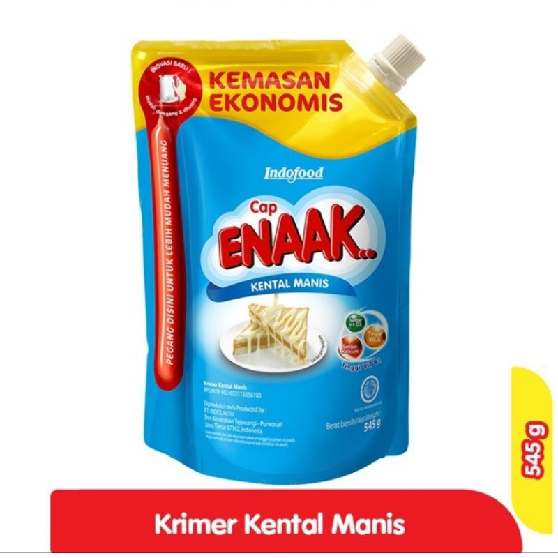 

Cap ENAAK Kental Manis Putih 545gr