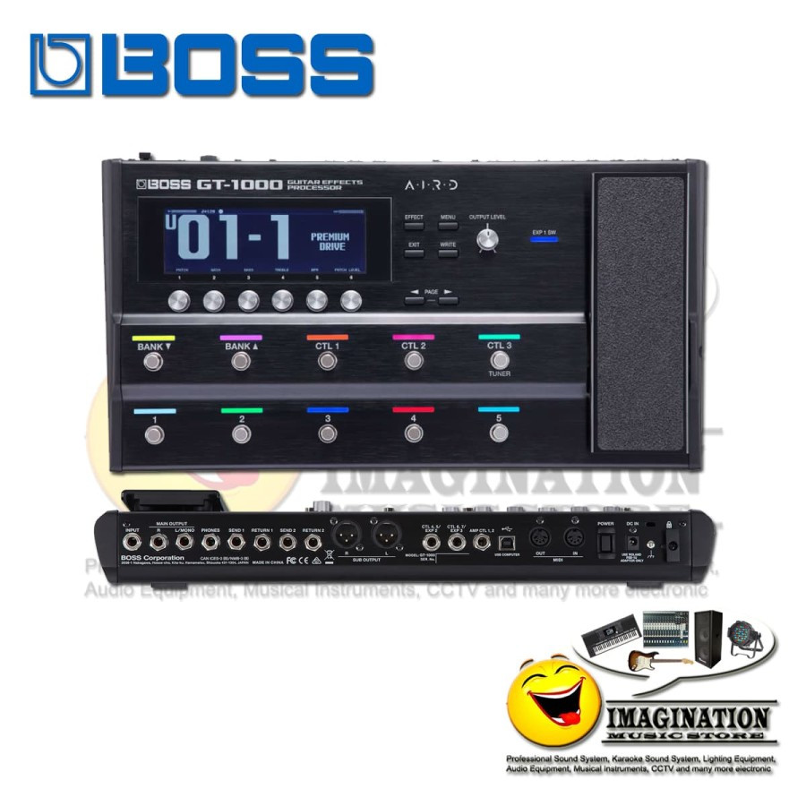 Boss GT-1000 Guitar Multi-effects Pedal