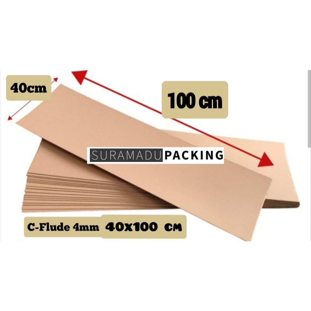 

KARDUS SHEET 40x100 cm 100x40 cm Kardus Lembaran Polos / Kardus Karton lembaran polos / Karton lembaran corrugated