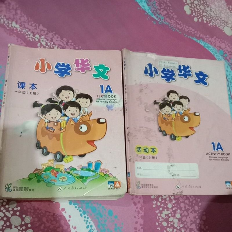 Buku Mandarin 1A Textbook & Activity Book 2 in 1, Bekas