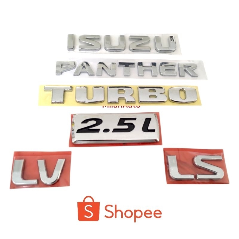 emblem logo tulisan panther isuzu/emblem logo panther new/emblem panther lv/emblem isuzu turbo panth