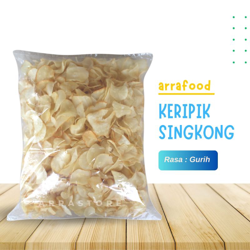 

[1 KG] Keripik Singkong Renyah Gurih Snack Asli Lampung