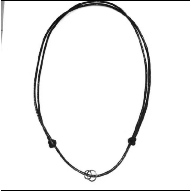 Tali Hitam Kalung Korea Import High Quality Kalung Tali Hitam Karat Selamanya