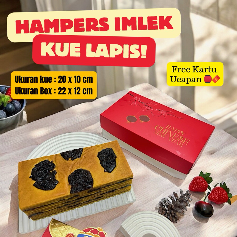

[ HAMPERS IMLEK ] - KUE LAPIS LEGIT / PO KUE LAPIS IMLEK / KUE BASAH