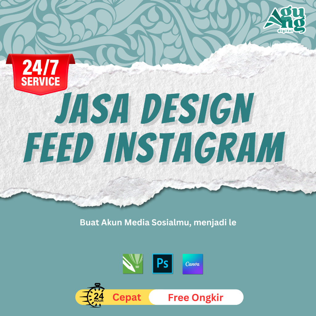 JASA DESAIN FEED INSTAGRAM | FEED INSTAGRAM MENARIK | DESAIN FEED INSTAGRAM KEKINIAN