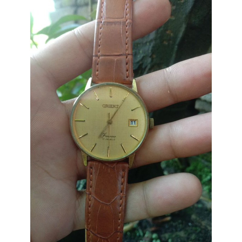 Jam Tangan Vintage Orient Fineness Manual Winding