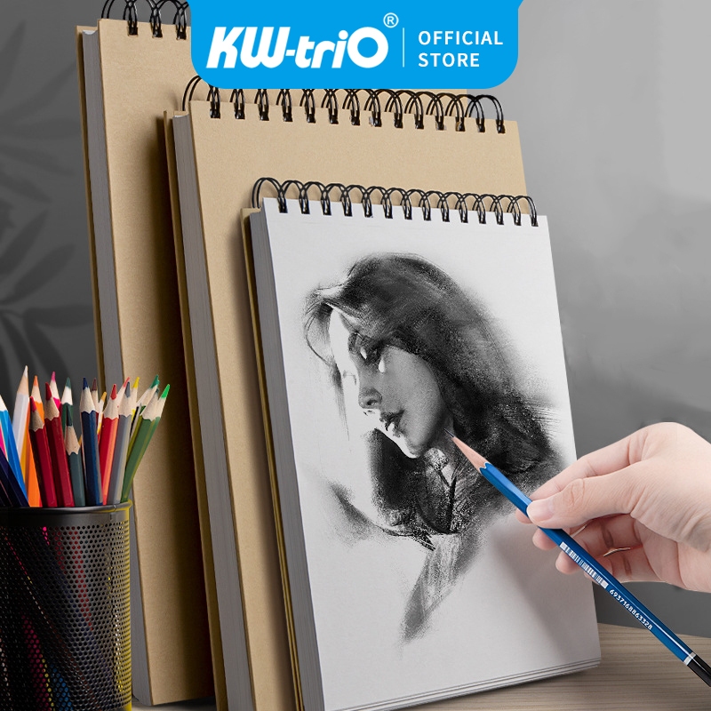 

Sketchbook A4/A5/A6/Buku Sketch/Vertikal Jilid Spiral/Buku Gambar 30 LEMBAR Dapat Dibalik 360/Sketchbook Hightune