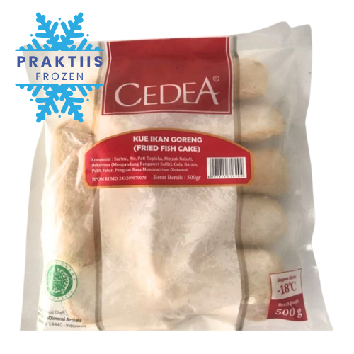 

CEDEA FRIED FISH CAKE SINGAPORE 500GR KUE IKAN GORENG