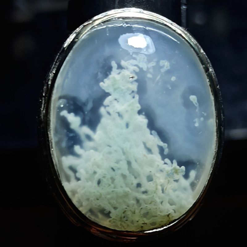 batu akik lumut antik