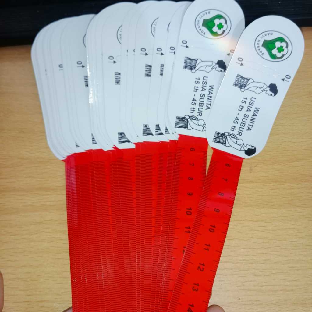 Pita Lila / Pengukur Lingkar Lengan Ibu Hamil / Pita Lyla / Meteran Lila