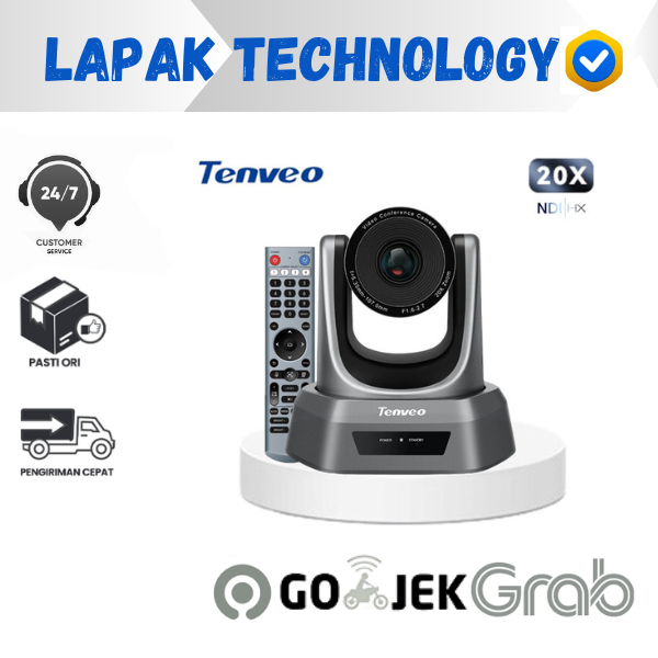 Tenveo NV20A - NDI 20X Zoom PTZ Camera Video Conference