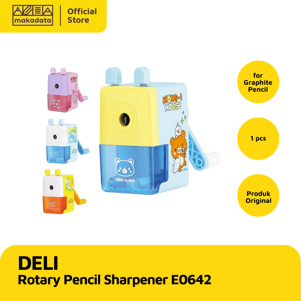 

DELI SHARPENER MEJA | RAUTAN PENSIL E0642 MONG-I HOUSE MURAH