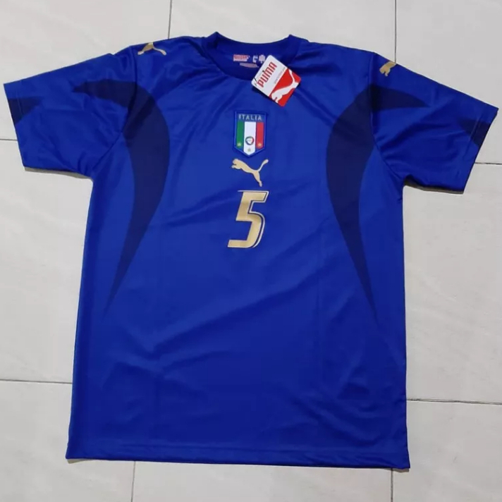 JERSEY BOLA RETRO CLASSIC ITALY ITALIA CHAMPIONS 2006