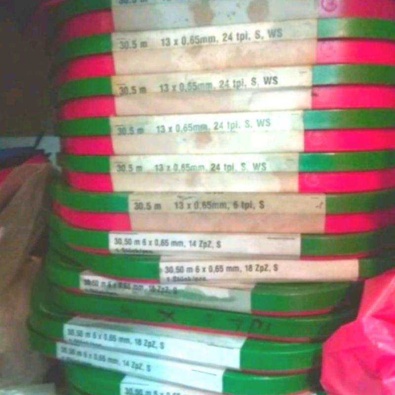 Gergaji Pita WIKUS DIAMANT Bandsaw Blade Carbon Steel 10mm x  0.66mm x 6T x 30.5m