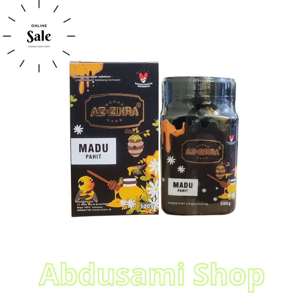 

Azzikra Herbal Pahit Asli Madu Hitam Az Zikra / AZZIKRA / AzZikra / Az-Zikra Original BPOM