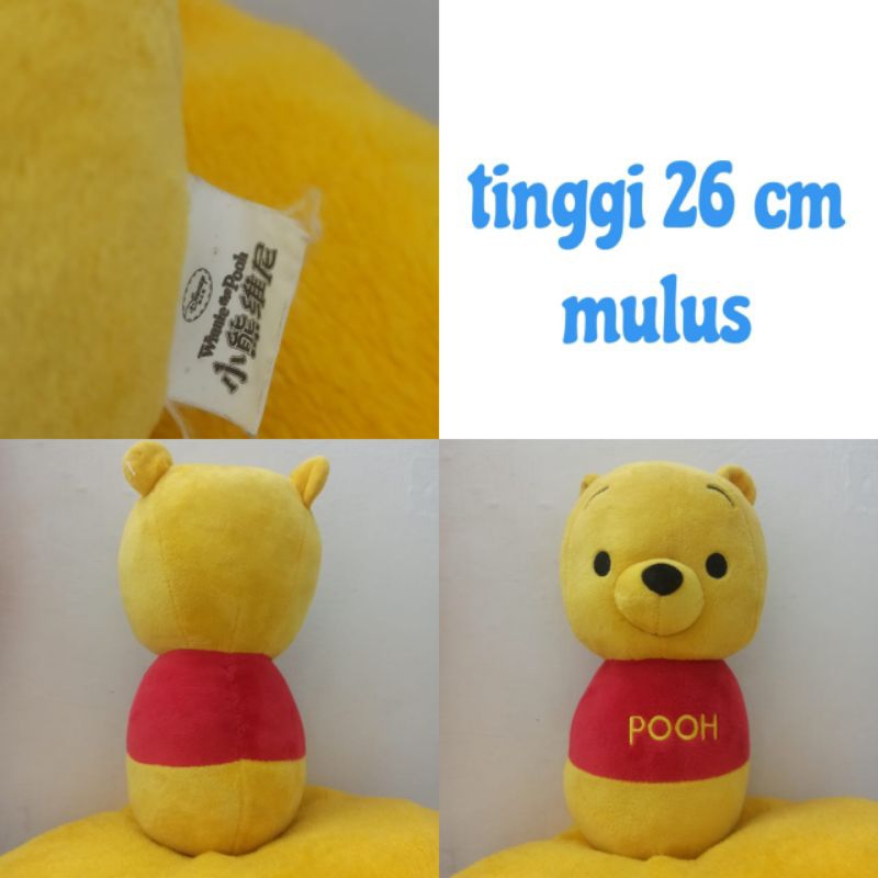 boneka disney winnie the pooh plush doll bowling