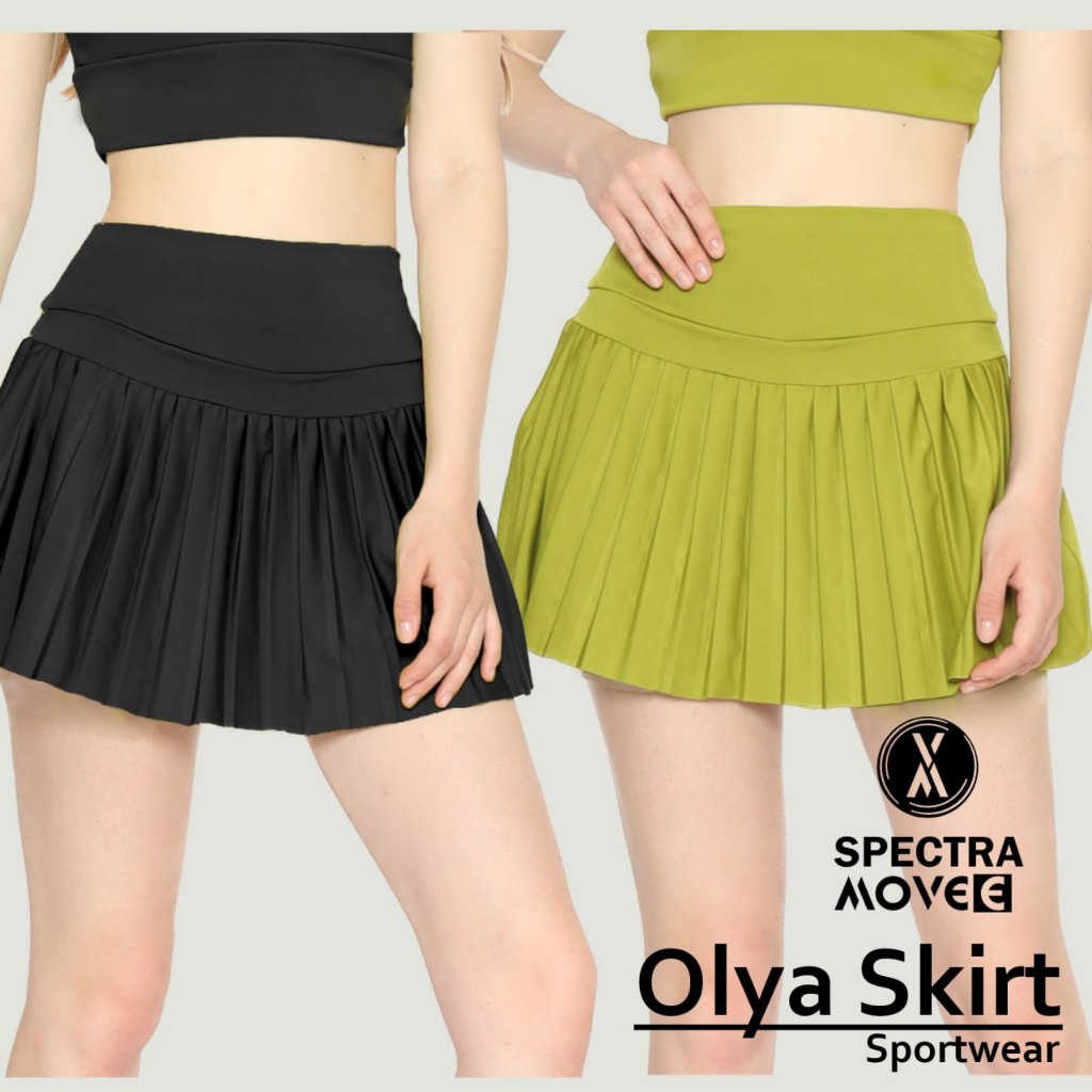Rok senam OLYA SKIRT rok celana senam zumba rok aerobic setelan rok bandung