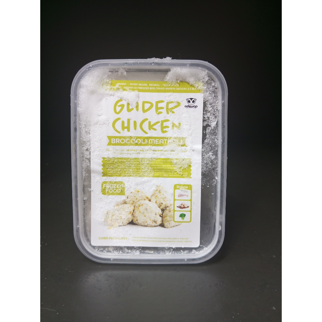 ADEWAP GLIDER Frozen Food Brocolli Meatball Glider Chicken For Sugar Glider