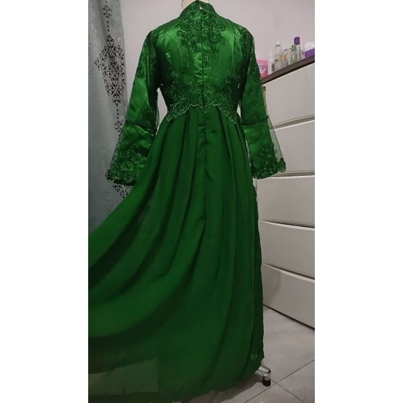 PRELOVED KEBAYA HIJAU BOTOL