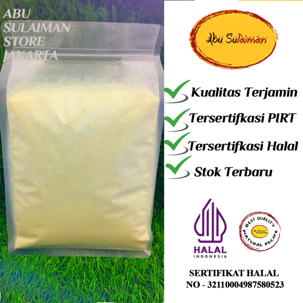 

Tepung kentang Long potato 500 gr / long Potato flakes powder 100 % anti gagal / tepung pekedel / tepung kue kentang