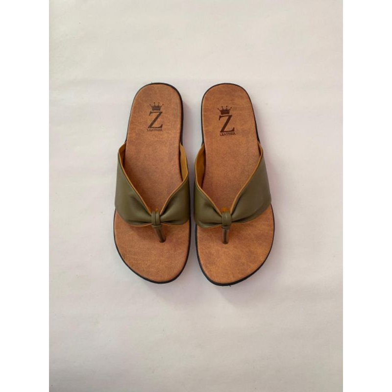 SANDAL KULIT WANITA KULIT ASLI SUKAREGANG GARUT