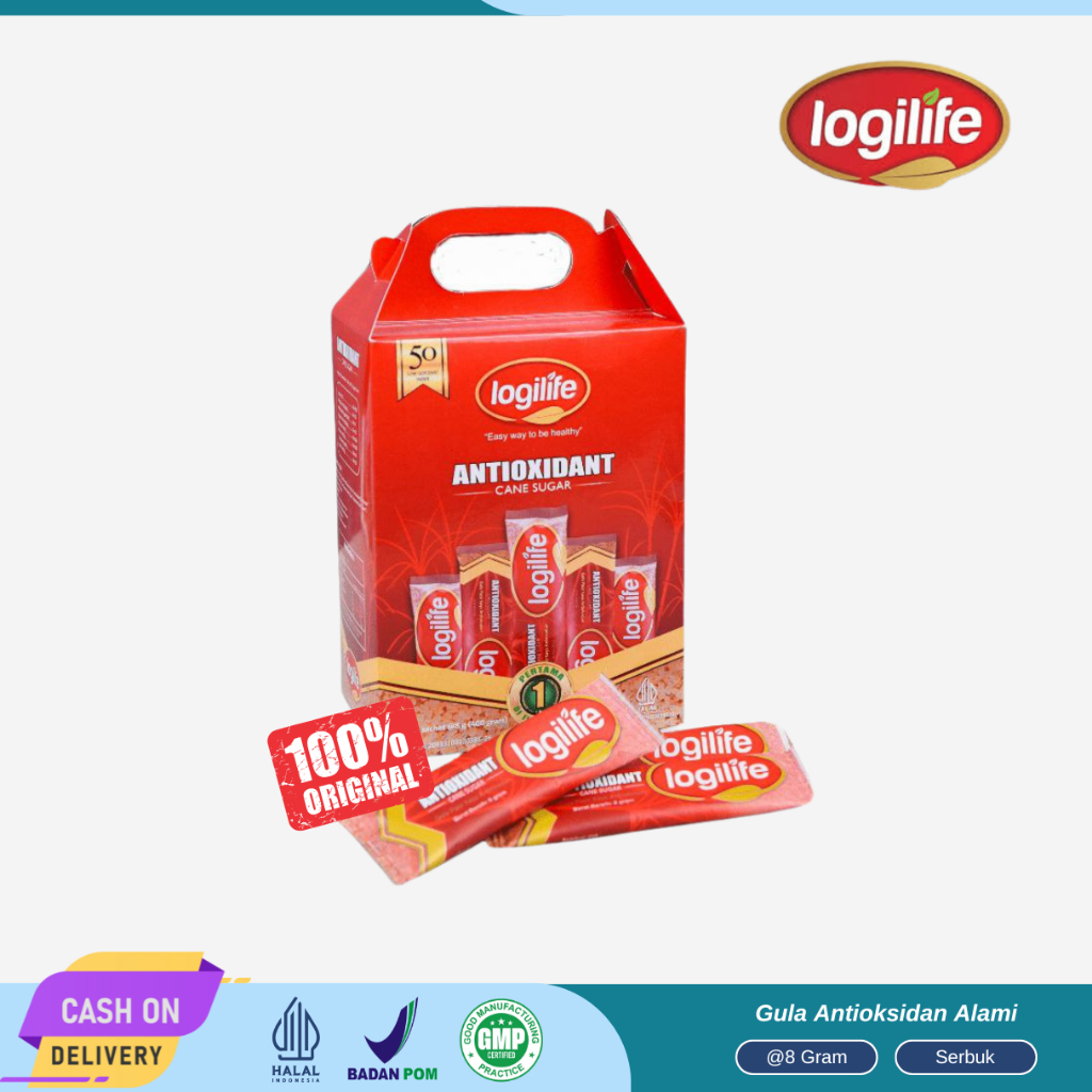 Logilife Gula Rendah Glikemik Antioksidan Tinggi