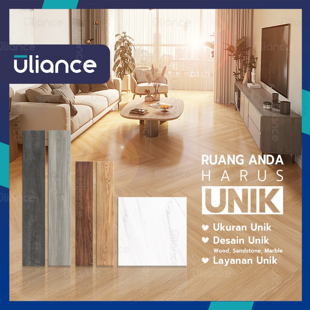 ULIANCE Lantai Vinyl Stiker Vinil Lantai Motif Kayu Vynil Lantai Stiker PVC Vinyl Floor Sticker Fini